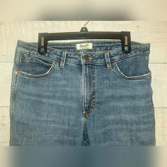 Wrangler Women's Retro High Rise Flare Bell Bottom Jeans Size 31x30 - Picture 3 of 12